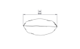 Cushion S26 Accessorie - Technical Drawing / Front by Blinde Design