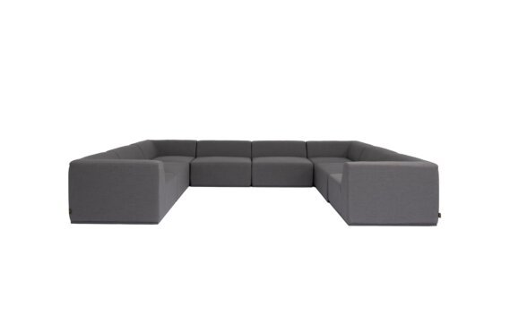 Relax Modular 8 U-Sofa Sectional Modular Sofa - Flanelle by Blinde Design