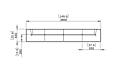 Relax Modular 4 Sofa Modular Sofa - Technical Drawing / Front by Blinde Design