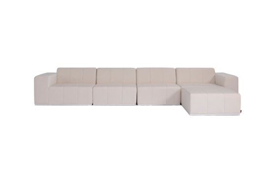 Connect Modular 5 Sofa Chaise Modular Sofa - Canvas by Blinde Design