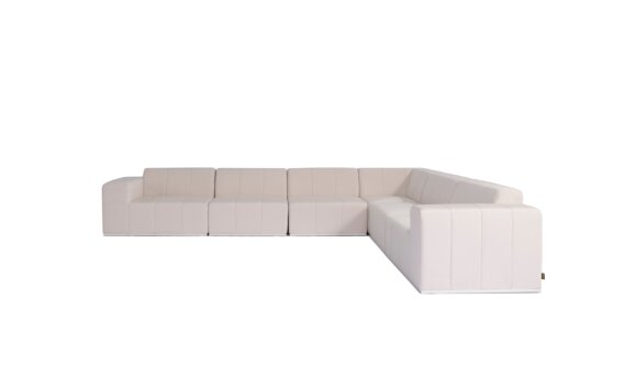 Connect Modular 6 L-Sectional Modular Sofa - Canvas by Blinde Design