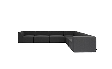 Relax Modular 6 L-Sectional Modular Sofa - Studio Image by Blinde Design