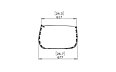 Stitch 25 Planter - Technical Drawing / Front by Blinde Design