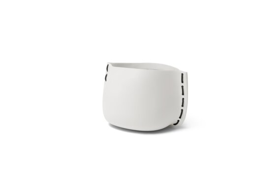Stitch 25 Planter - Bone / Black by Blinde Design