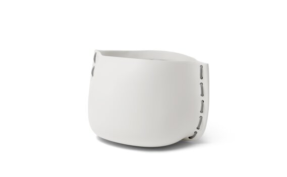 Stitch 75 Planter - Bone / Grey by Blinde Design